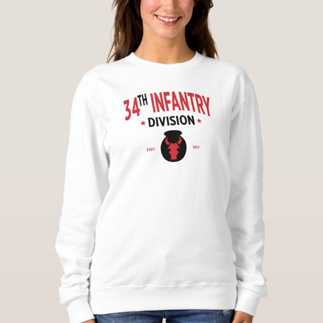 Sudadera 34.ª División de Infantería - Mujeres militares de (Anverso)