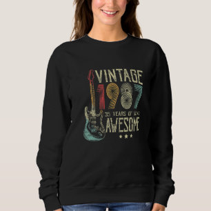 Sudadera 35.ª Nacimiento Mujeres Hombres Vintage Gui 1987