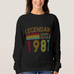 Sudadera 35 años de edad Retro Legendario 1987 Editon 35º n