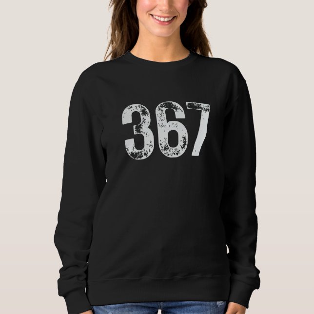 Sudadera 367 Area Code Quebec QC Mobile Telephone Area Code (Anverso)