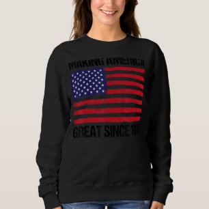 Sudadera 37.º cumpleaños haciendo grande a Estados Unidos d
