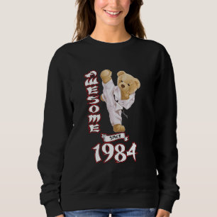 Sudadera 39 Años Hombres Mujeres 1984 Impresionante Karate 