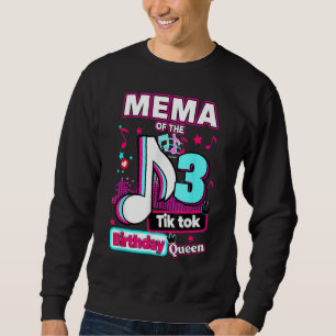 Sudadera 3.ᵉʳ Cumpleaños Musical De La Reina Mema