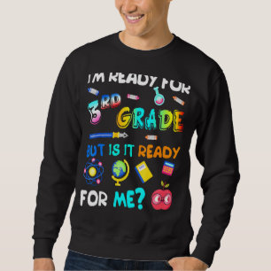 Sudadera 3.ᵉʳ Grado De Vuelta A La Escuela Tercer Grado Pri