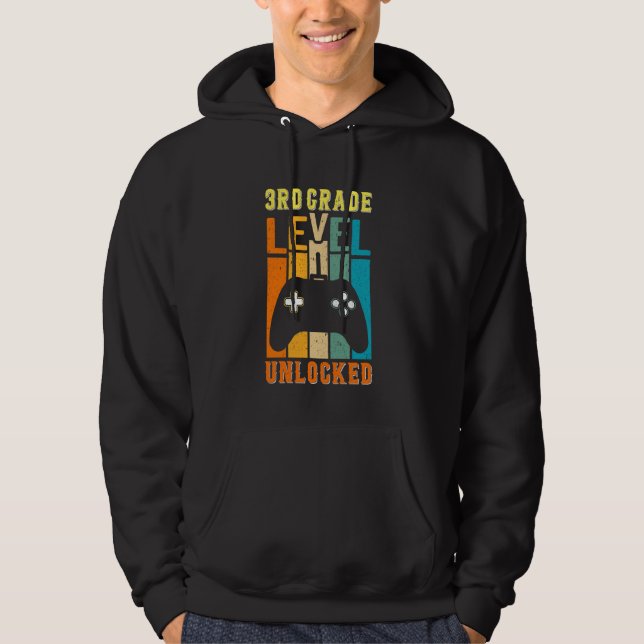 Sudadera 3.ᵉʳ Grado Desbloqueado Gratuito Volver a la escue (Anverso)