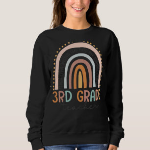 Sudadera 3.ᵉʳ Profesor Enseñar El Amor Inspira Primer Día D