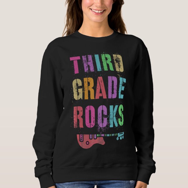 Sudadera 3.ᵉʳ profesor universitario Rockstar Team Thir (Anverso)