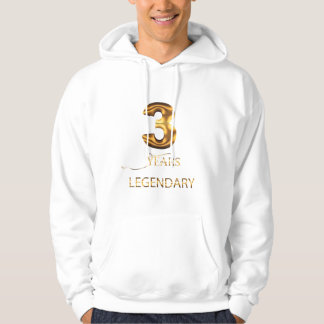 Sudadera 3 cumpleaños