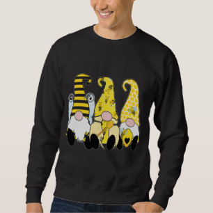 Sudadera 3 Cute Abejas Gnomes Abejas Amarillas Gorras Amari