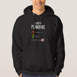 Sudadera 3 Leyes De Fontanería Camiseta Divertida Regalo Fo