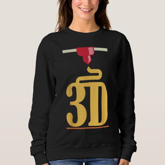 Sudadera 3D printing  3d printer (Anverso)