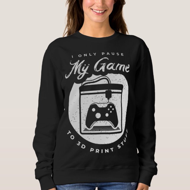 Sudadera 3D Printing for a 3D Printer Enthusiast (Anverso)