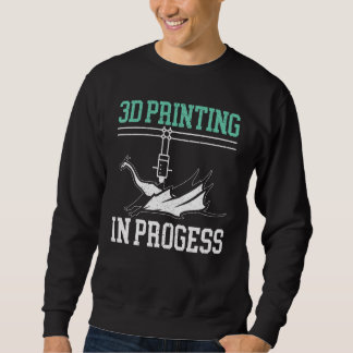 Sudadera 3D Printing In Progress Additive Manufacturing 3D
