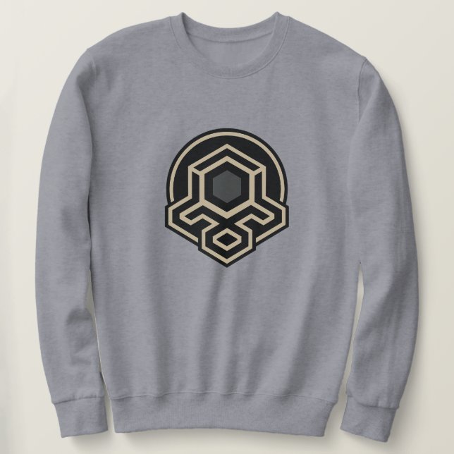 Sudadera 3D Symmetrical Advanced Art  Men's Sweatshirt (Anverso del diseño)