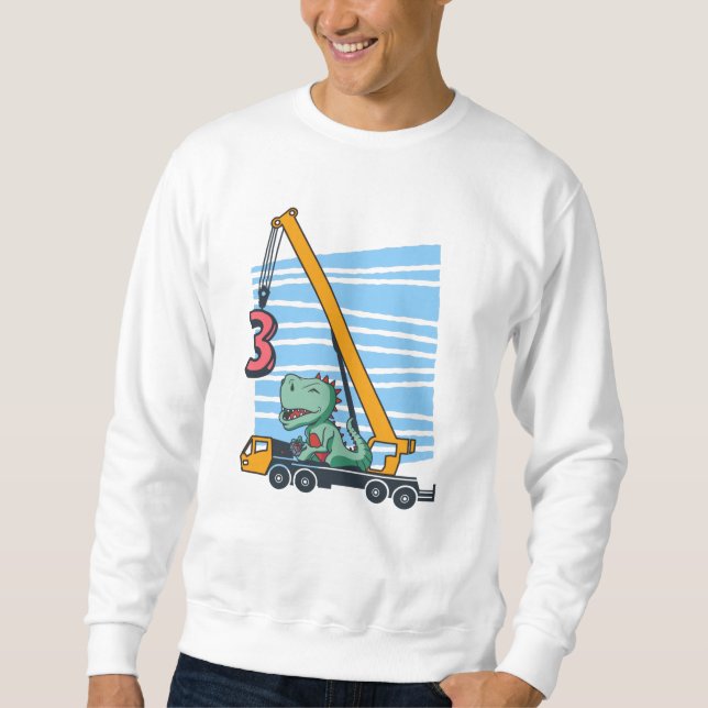 Sudadera 3rd Birthday for 3 year old Kids B-day (Anverso)