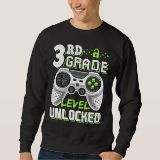 Sudadera 3rd Grade Level Unlocked Video Game Back To School