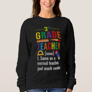 Sudadera 3rd Grade Teacher Definition Meaning Back to Schoo