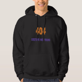Sudadera 404 Disfraces No Encontrados - Fiesta de Halloween