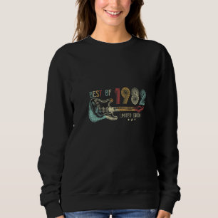 Sudadera 40.ª Guitarra De Cumpleaños De Las Mujeres