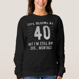 Sudadera 40.ª idea de cumpleaños mujeres de 40 años nacidas