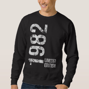 Sudadera 40.º cumpleaños 40 años hombre mujer retro cosecha
