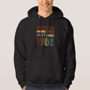 Sudadera 40.º cumpleaños increíble desde mayo de 1982 40 añ