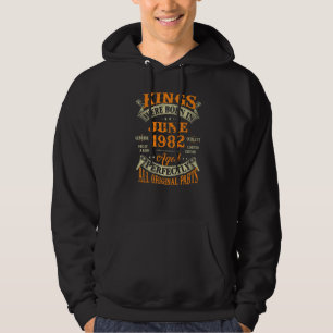 Sudadera 40 Aniversario De Los Reyes Nacidos En Junio De 19