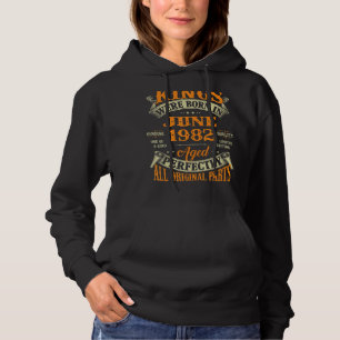 Sudadera 40 Aniversario De Los Reyes Nacidos En Junio De 19
