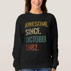 Sudadera 40 años de edad increíble desde el 19 de octubre