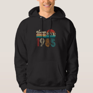 Sudadera 40 Años De Edad  Vintage Nacido En 1985  Cumpleaño