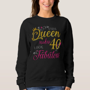 Sudadera 40 años y fabuloso desde 1982 40 años