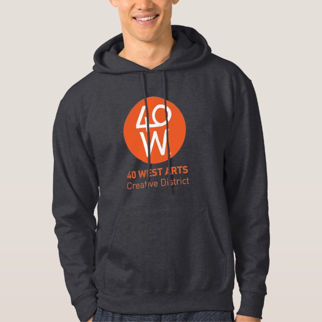 Sudadera 40 West Arts Unisex Hoodie (Anverso)