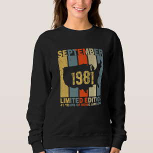Sudadera 41 De Septiembre De 1981 41 Años De Awe