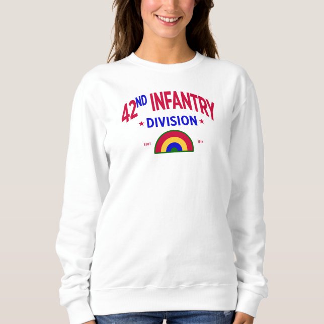Sudadera 42ª División de Infantería "Arcoiris", mujeres (Anverso)
