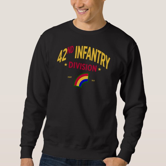 Sudadera 42ª División de Infantería - División Arcoiris (Anverso)
