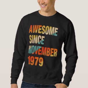 Sudadera 43.ª festividad desde noviembre de 1979 43 años