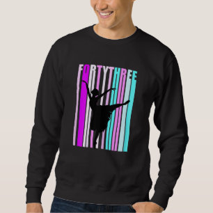 Sudadera 43 Aniversario De Baile Para Mujeres De Clase Eleg
