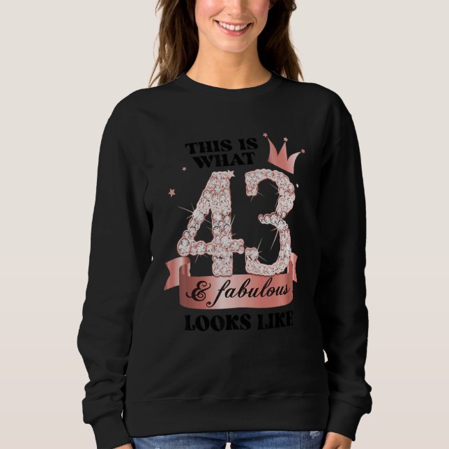 Sudadera 43 & Fabulous I Rose And White Party Group Candid  (Anverso)