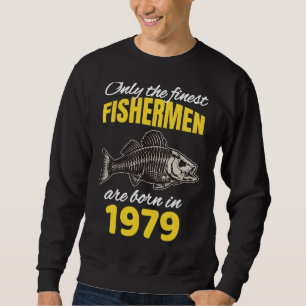 Sudadera 43 Pescadores Nacidos En La Pesca De 1979