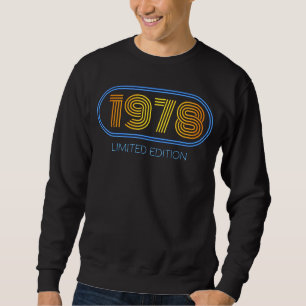 Sudadera 44ª Damas de Cumpleaños Hombres 44 Años 1978 Regal