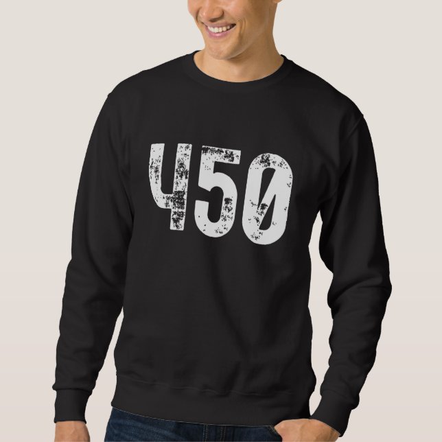 Sudadera 450 Area Code Granby QC Mobile Telephone Area Code (Anverso)