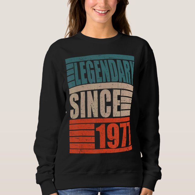 Sudadera 45.º cumpleaños 45.º legendario (Anverso)