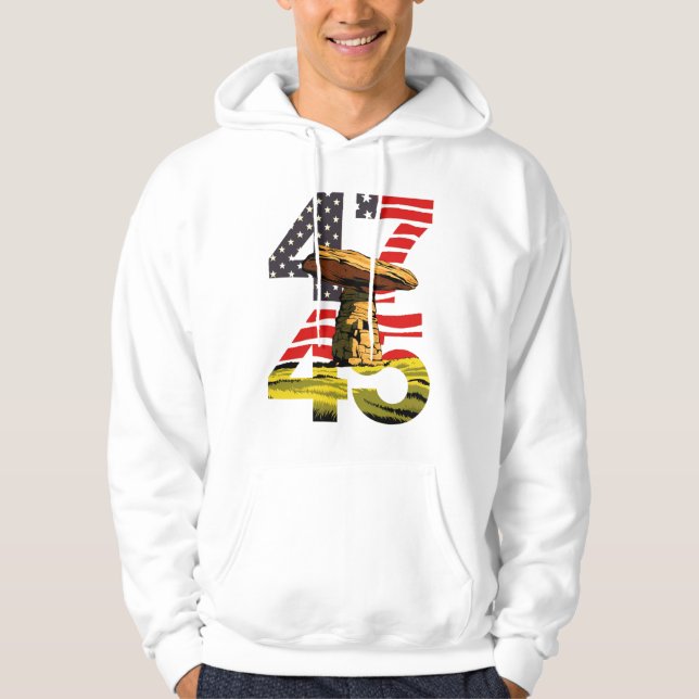 Sudadera 45 47 america (Anverso)