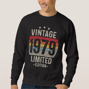Sudadera 45 años Vintage 1979 edición limitada 45th Birt