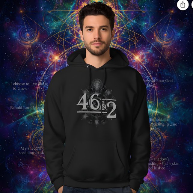 Sudadera 46 & 2 Industrial Dark Art Hoodie (Subido por el creador)