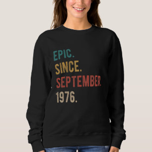 Sudadera 46 años de edad 46 años de edad Épica desde el 19 