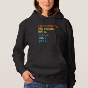 Sudadera 47.º cumpleaños de mujeres asombrosas desde que na