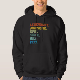 Sudadera 47.º cumpleaños de mujeres asombrosas desde que na