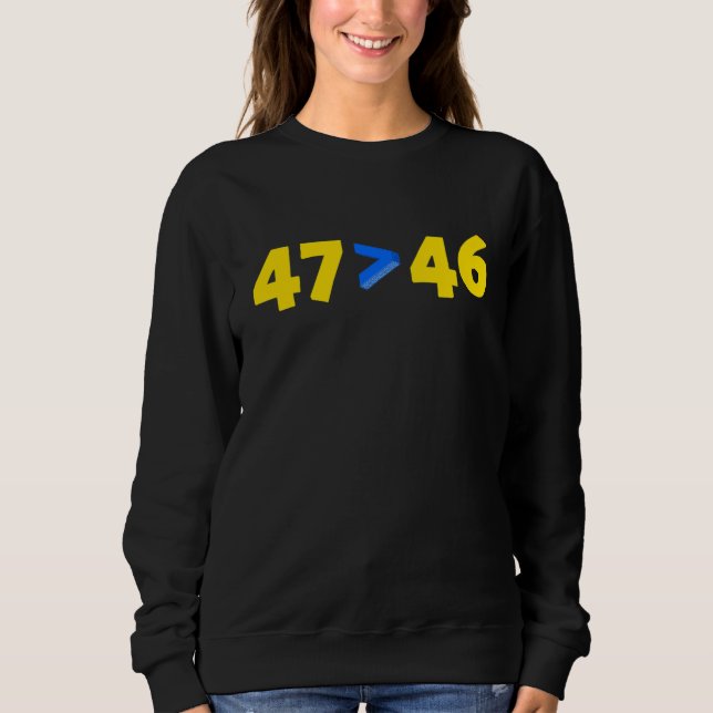 Sudadera 47 Cromosomas Son Una Mayor Conciencia Del Síndrom (Anverso)