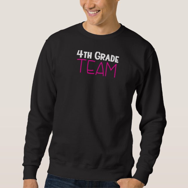 Sudadera 4.º Té de Cuarto Grado en la Escuela Primaria del  (Anverso)